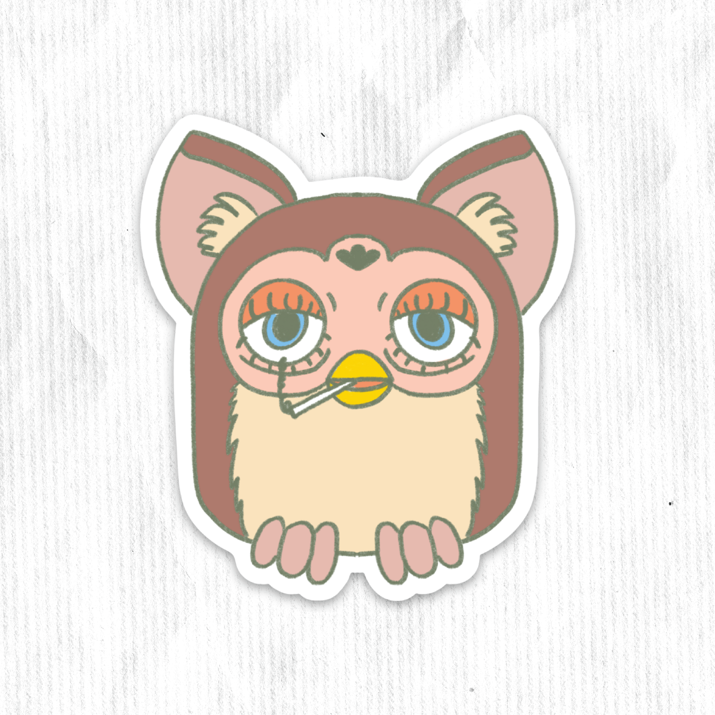 Stoner Furby Sticker